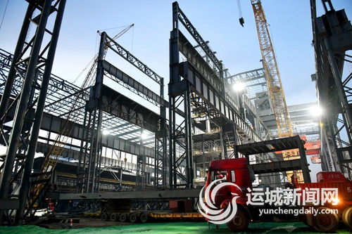 稷山縣銘福鋼鐵制品產(chǎn)能減量置換升級改造項(xiàng)目建設(shè)現(xiàn)場